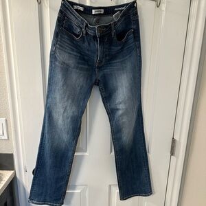 Vigoss Medium Dark Blue Straight Jeans